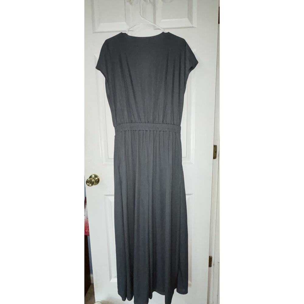 Halara Sz Large L Jumpsuit Dark Gray Waffle Knit - Picture 6 of 9